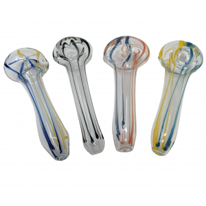 2.5" Assorted Design Basic Hand Pipe - (Display of 60) [JAR25HP60]