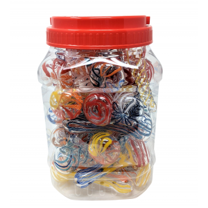 4" Assorted Design Basic Hand Pipe - (Display of 32) [JAR4HP32]