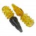 6" Assorted Color Pineapple Shape Hand Pipe in 8CT Jar