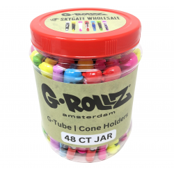 G-Tube | Assorted Pet's Rock Cone Holder's Jar - 48ct Jar [PR1500-JAR]