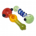 4.5–5-inch Assorted Vibrant Art Spoon Hand Pipe – 20ct Jar Display