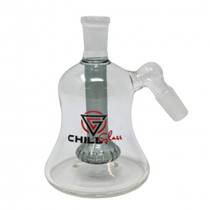 Chill Glass - Ash Catcher 45 Angle Shower Head Perc  - 14mm Male - [JLG-34]