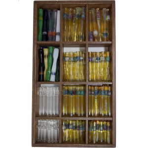 Key Glass Taster Tray - (Display of 180) [KGD-TT]