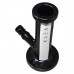 KLEAN Black and White Mini Straight Water Pipe Glow in the Dark
