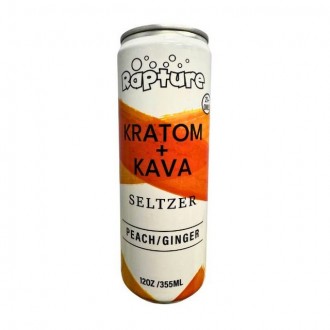 Rapture Kratom+Kava Seltzer 12oz - 12 Pack