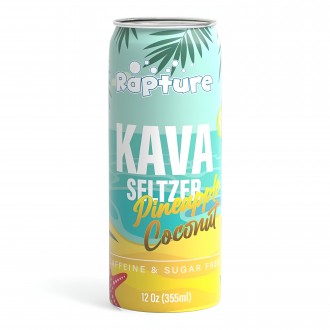 Rapture Kratom+Kava Seltzer 12oz - 12 Pack