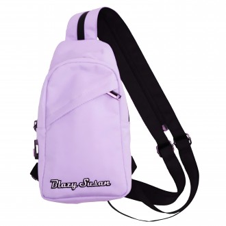 Blazy Susan Leather Smell Proof Crossbody Bag