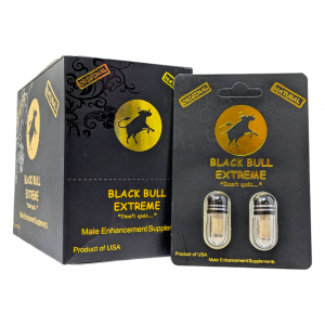 Black Bull Extreme Male Enhancement Supplements (2PK/24CT Display)