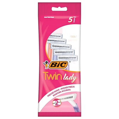 BIC Twin Lady Razors - Pack of 5