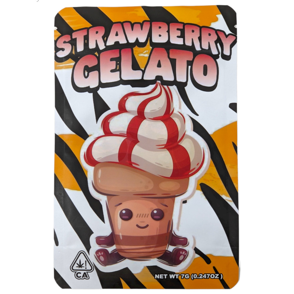 7 Gram Assorted Square Cut Baggies (Display of 50) [BAGGIES7GRAM]