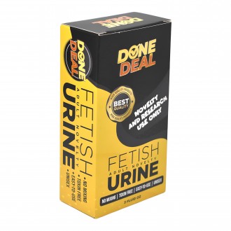 Done Deal Fetish Adult Novelty Urine 3oz - 6ct Display