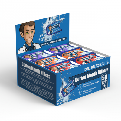 Dr. Buzzkill's Cotton Mouth Killers Mouthwatering Candy - Assorted - 24pack