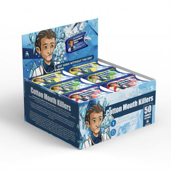 Dr. Buzzkill's Cotton Mouth Killers Mouthwatering Mints - Ice Series Assorted - 24pack