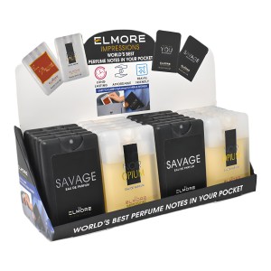 Elmore Impressions 'In Your Pocket' Perfumes 18ml - 24ct Display (Premium Quality)