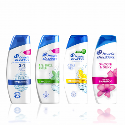 Head & Shoulders Shampoo 400ml - Pack of 6