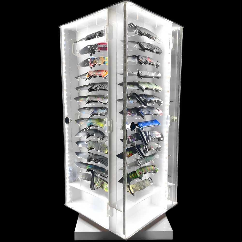 11Rotating LED Display Assorted Knives 52 Count Skygate Wholesale11