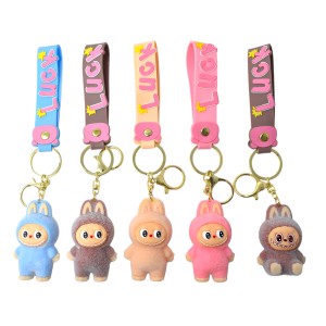 Cute Big Key Chain Assorted Colors 14-Ct Jar [LB14]