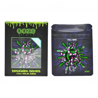 Ooze Octo Designer Series 1/8oz Mylar Baggies - 10ct Pk