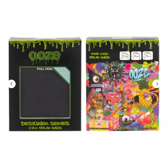 Ooze Octo Designer Series 1/8oz Mylar Baggies - 10ct Pk