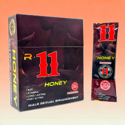 Rhino 11 Male Sexual Enhancement Honey - 12ct Display [RNH11H]