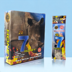 Rhino 7 Male Sexual Enhancement Honey - 12ct Display [RNH7H]