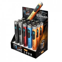 Assorted Colors Lookah FireBee 510 Battery - 15ct POP Display [FIREBEE15]