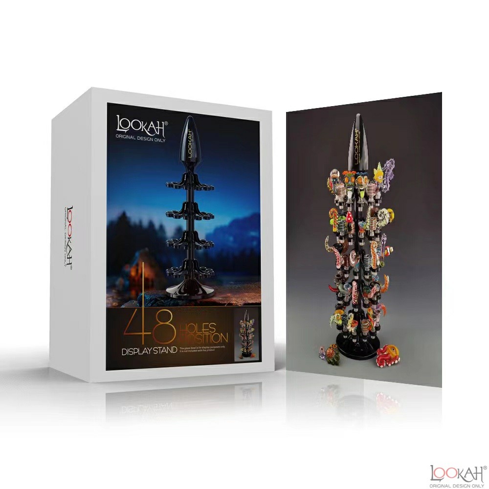 Lookah Glass Bowl Set Display Stand Convenient and Stylish Display