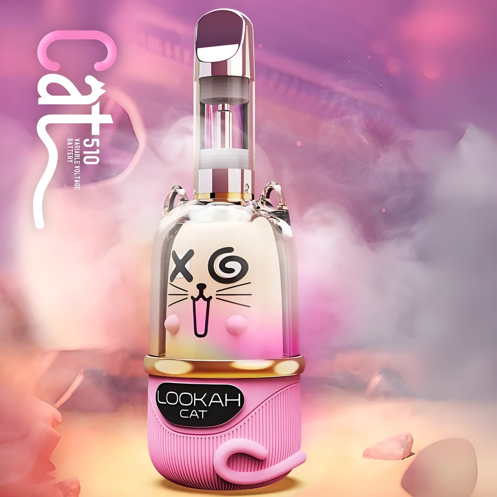 LOOKAH Cat Shaped Discreet 510 Thread Vape Battery