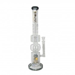 LOOKAH - 21.5" Spiral Honeycomb Chandelier Water Pipe [WPC373]