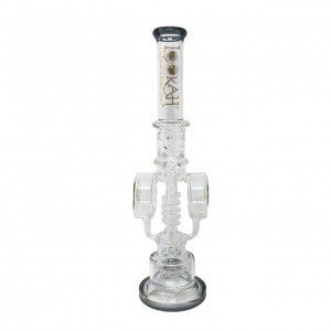 Lookah - Disc Tower Of Filtration Recycler Water Pipe [WPC755]