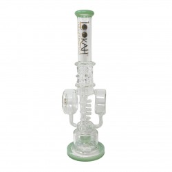 18" Lookah - Disc Tower Of Filtration Recycler Water Pipe [WPC755]