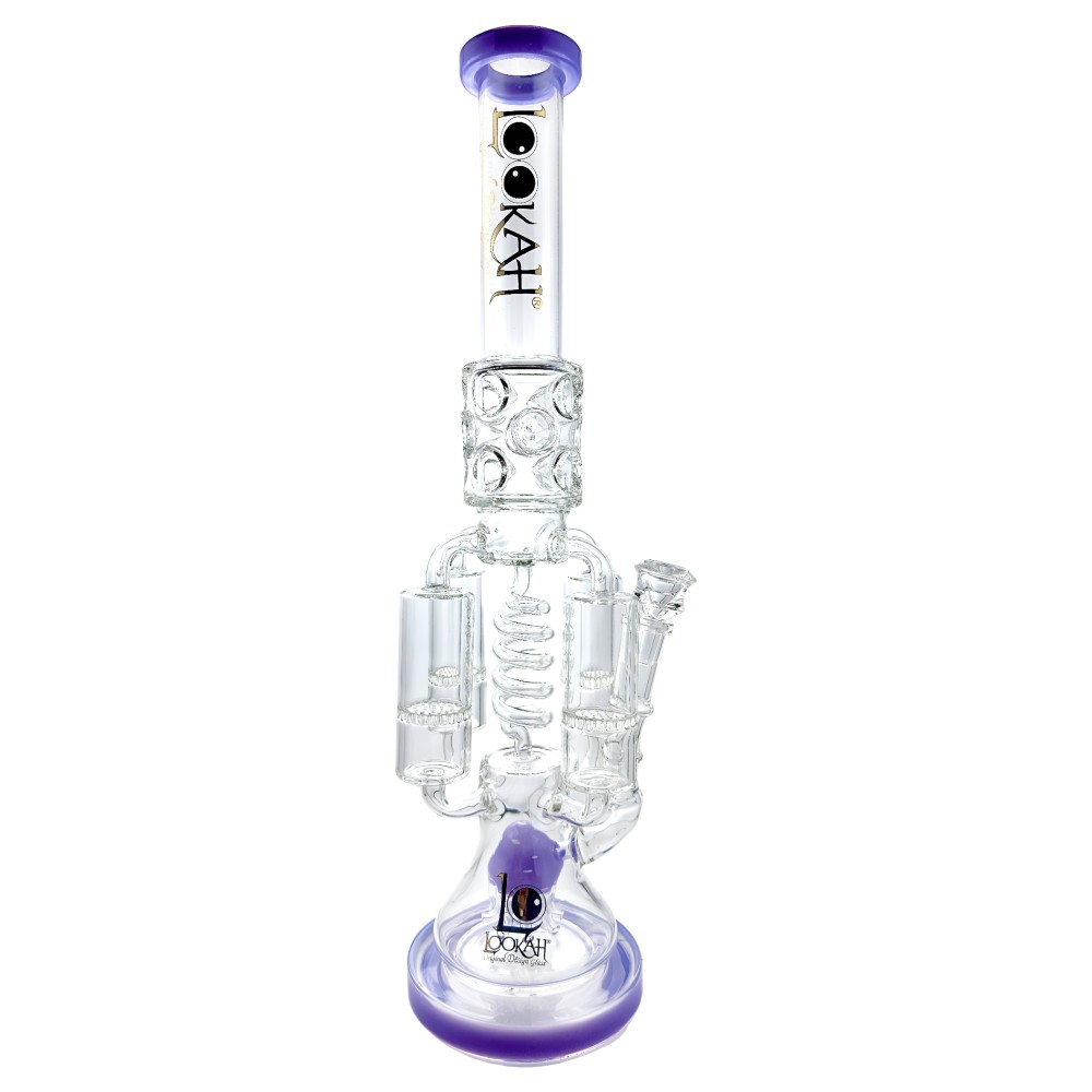 Lookah - 23" Multi Perc Water Pipe 14F [WPC761]