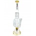 Lookah - 23" Multi Perc Water Pipe 14F [WPC761]