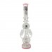 20" Lookah Spiral Barrel Double Chamber With Multi Honeycomb Perc Recycler Water Pipe - [WPC770]