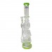 20" Lookah Spiral Barrel Double Chamber With Multi Honeycomb Perc Recycler Water Pipe - [WPC770]