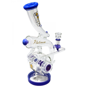 13" Lookah Double Drum Perc Recycler [WPC780]