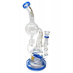 13" Lookah Inline Perc Ball Coil Recycler [WPC781]