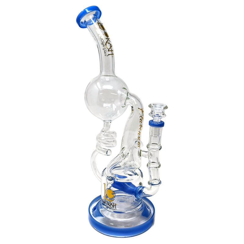 13" Lookah Inline Perc Ball Coil Recycler [WPC781]