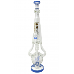 21" Lookah Double Drum Perc Coil Recycler [WPC782]
