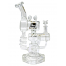 11" Lookah Shower Perc Double Chamber Coil Recycler [WPC784]
