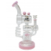 11" Lookah Shower Perc Double Chamber Coil Recycler [WPC784]