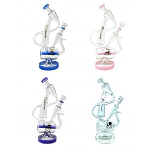 13" Lookah Inline Perc Unique Style Recycler [WPC790]