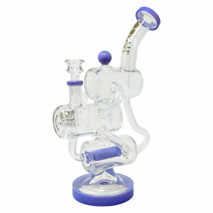 12" Lookah Inline Perc Triple Chamber Recycler - [WPC791]