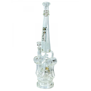 22" Lookah Sprinkler Pyramid Perc Double Chamber Recycler [WPC793]
