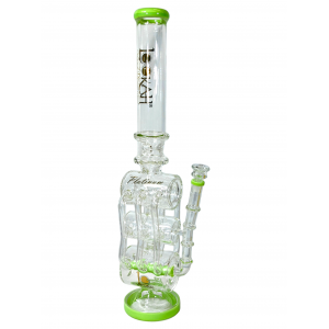 21" Lookah Inline Perc W/ Donut Chamber Recycler [WPC794]
