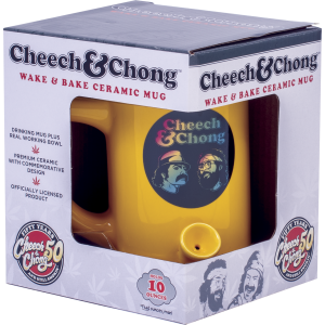 Cheech & Chong Pipe Mug - Rainbow 11oz [CCPM3] 