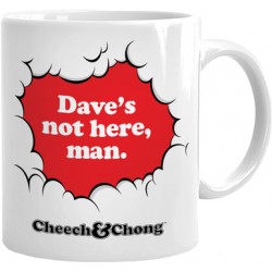 Cheech & Chong Pipe Mug - 50th Logo 11oz  [CCPM4] 