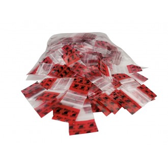 Assorted Mini Zip Log Bag 1000CT [MZ]