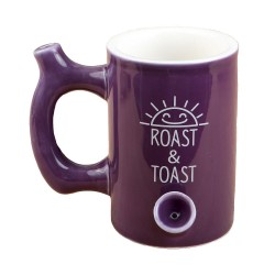 Roast And Toast Mug - Purple Ceramic [82347]