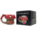 High Point Ceramic Red Mushroom Mug Hand Pipe - [PM019]